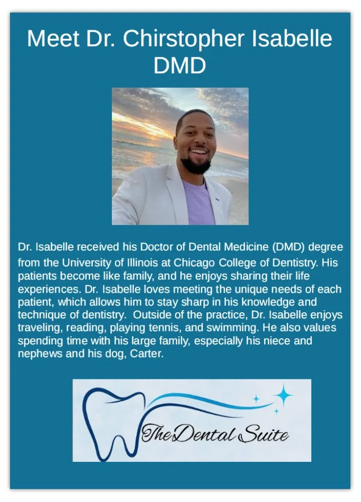 picture of Dr. Chris Isabelle and info abou them